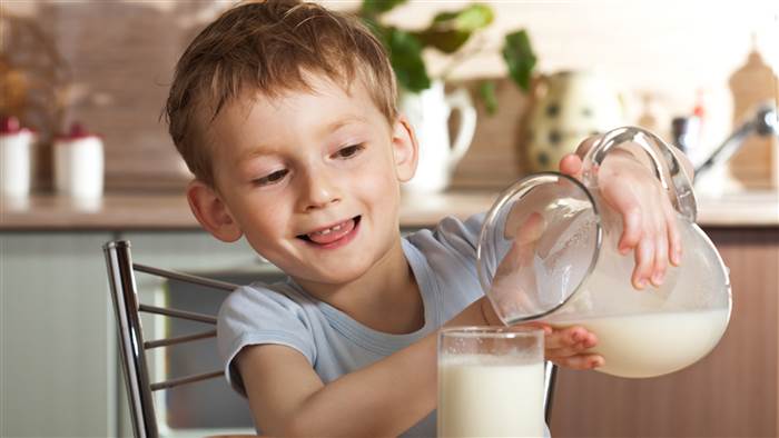 Alergia a la lactosa en niños