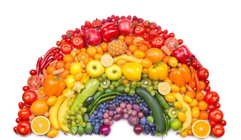 Beneficios que aportan los vegetales según su color