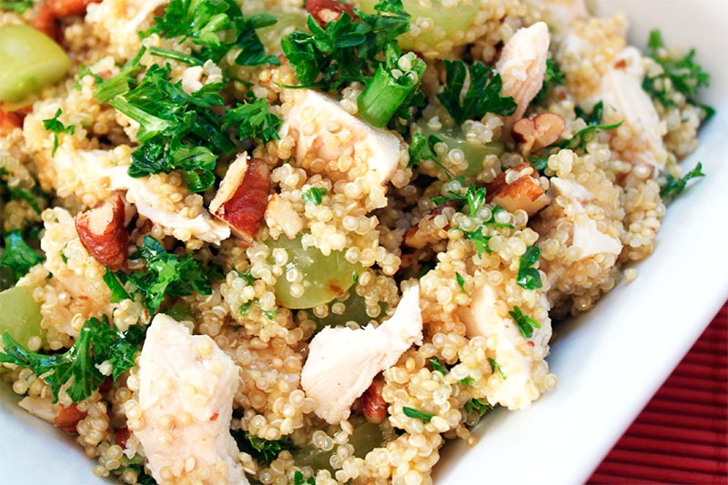 Receta de quinoa con pollo Thermomix